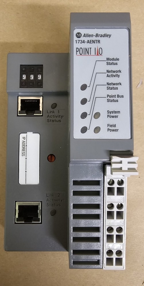 Allen Bradley 1734-AENTR Series C Point I/O Dual Network Adaptor