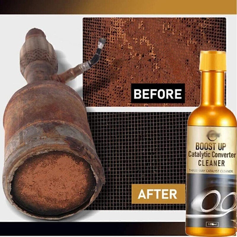Boost Up Vehicle Engine Catalytic Converter Cleaner Multipurpose Deep Cleaning