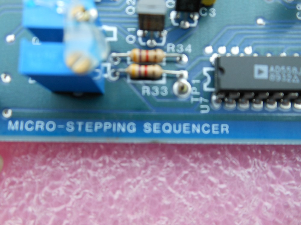 THERMA-WAVE 14-001882 MICRO-STEPPING SEQUENCER