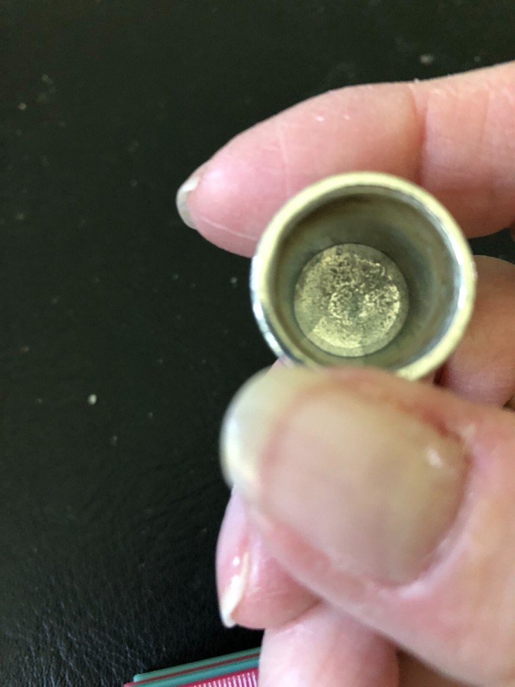 Ornate Silver Sewing Thimble - Bx