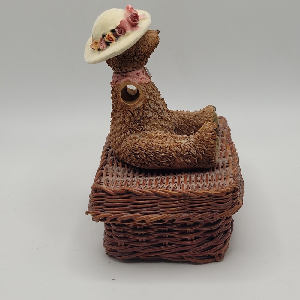 “Sugar” Bear sewing box ~ MYOB ~ Avon ~ 1999