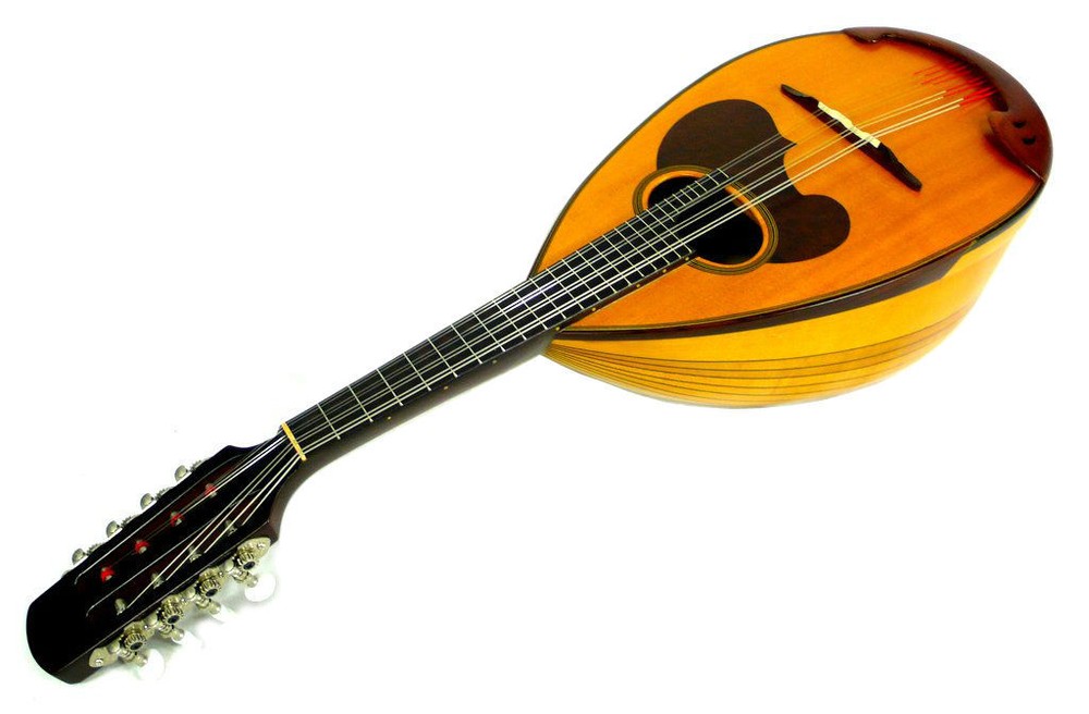 Japan Suzuki M30 Bowlback Solid Spruce Maple Mandolin OJMN190