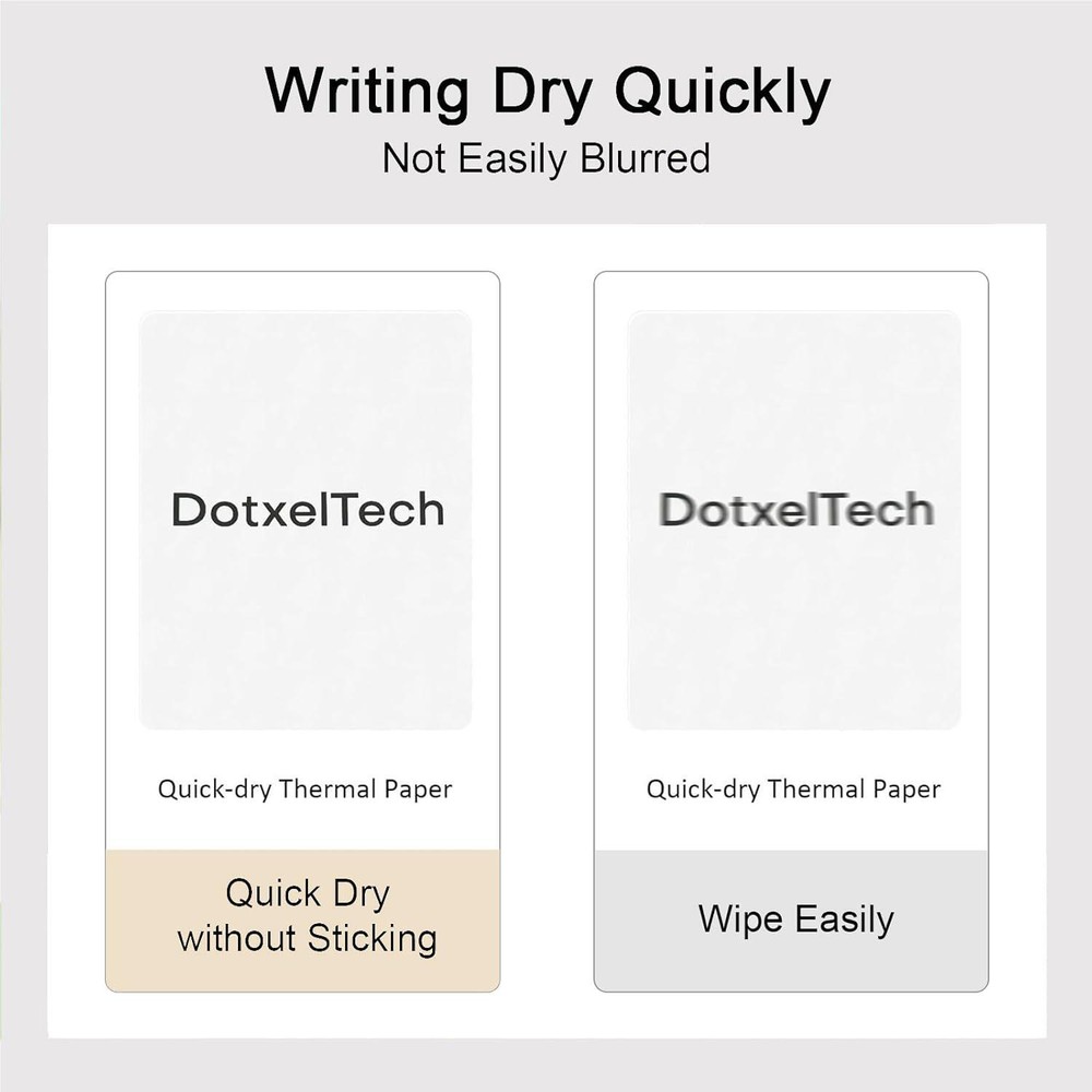 Thermal Printer Paper 8.5" x 11" Folded Continuous Folding Paper, 100 Sheets