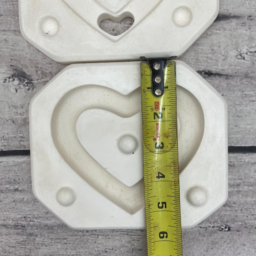 Kelly Ceramic Casting Mold Heart #745