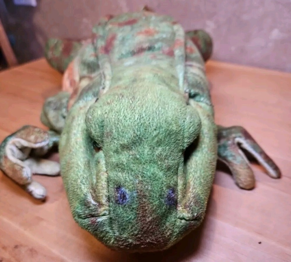 Folkmanis Jumping Frog Hand Puppet Plush RETIRED