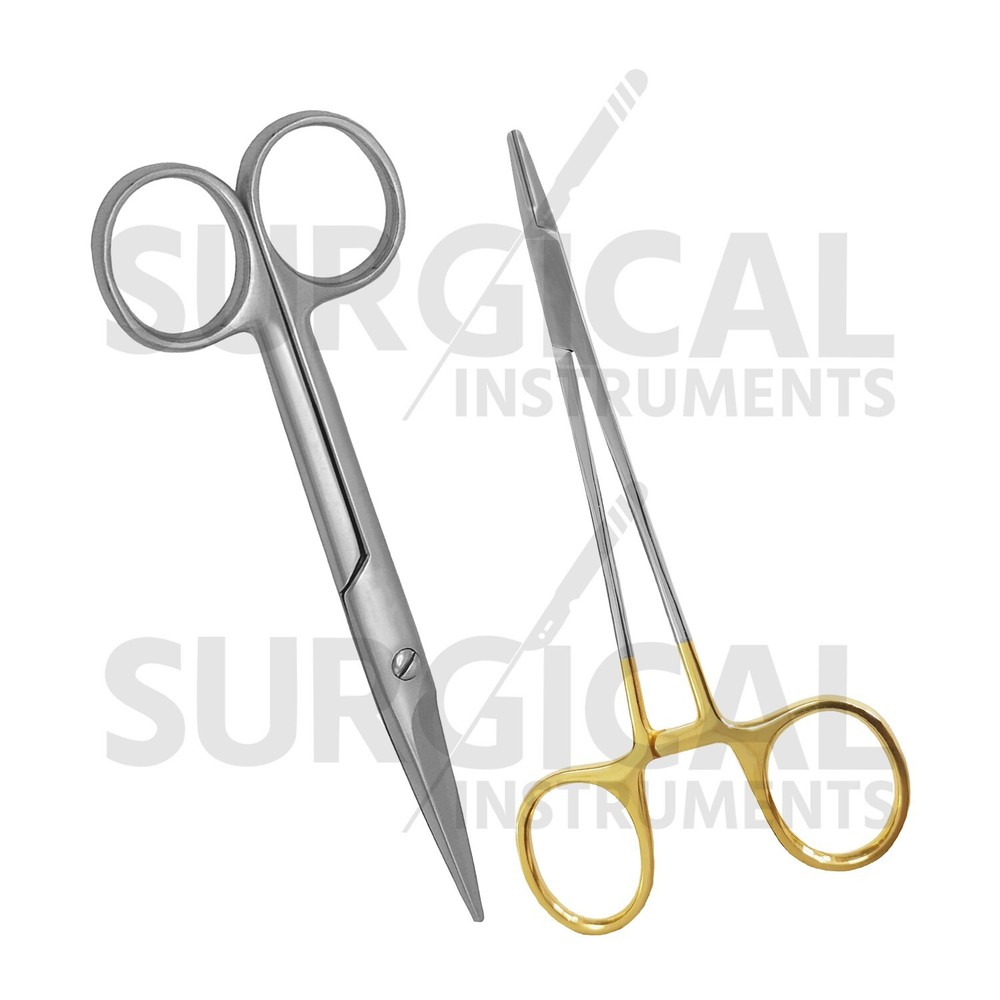 9 Pieces Custom Basic Surgical Instruments Set Stainless Steel German Grade