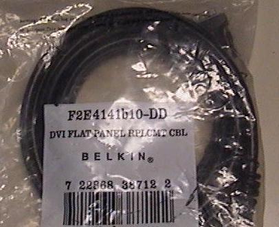 NEW Belkin 10' PRO Series Digital Video Interface Cable SEALED IN PLASTIC