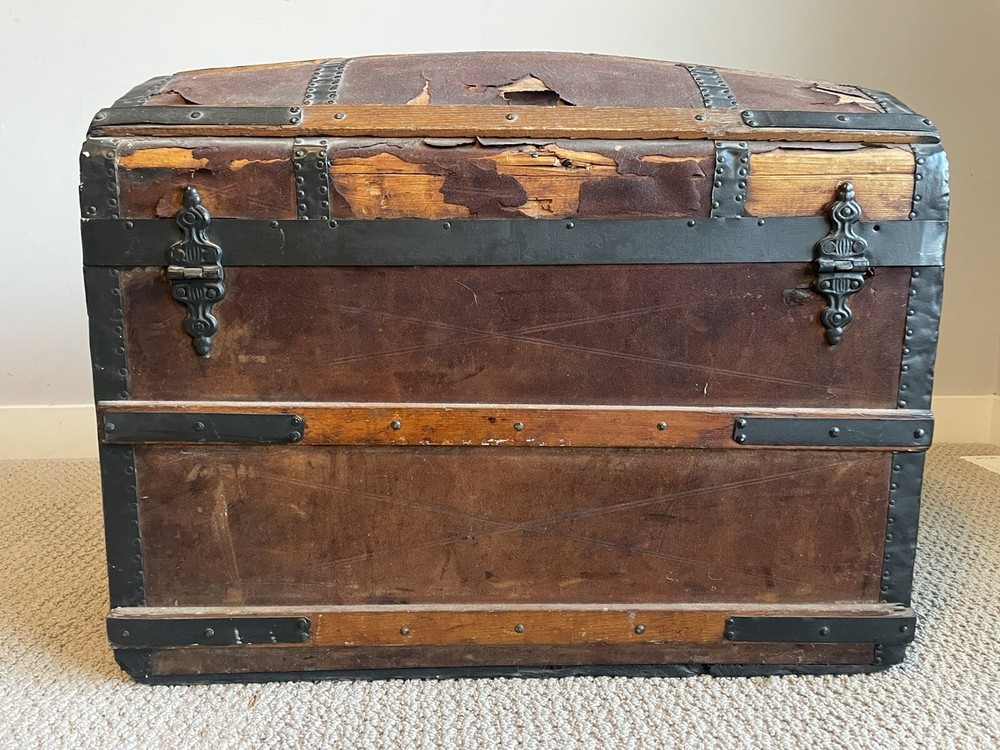 Antique Steamer Trunk