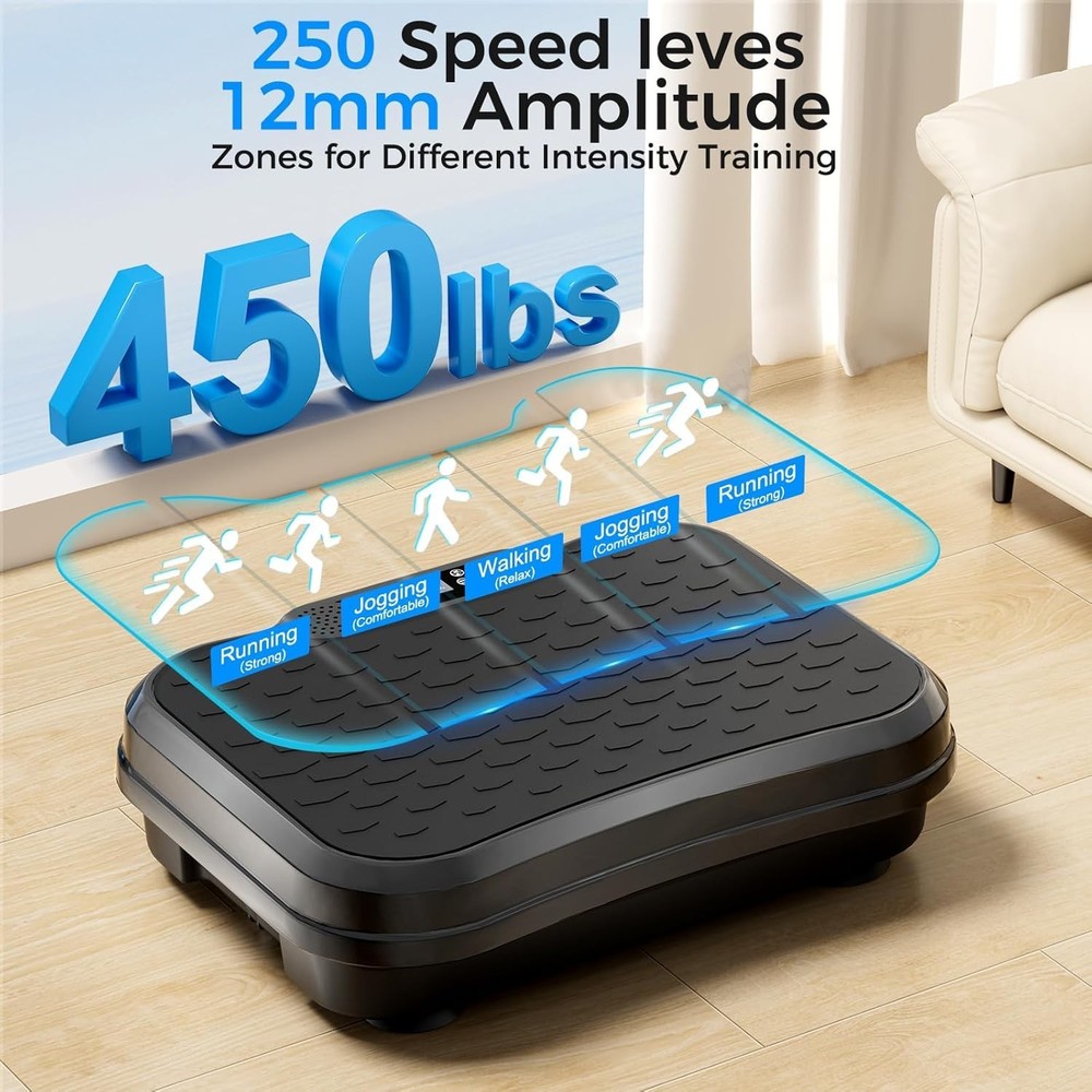 Vibration Plate Exercise Machine Vibration Plate for Lymphatic Drainage Power US