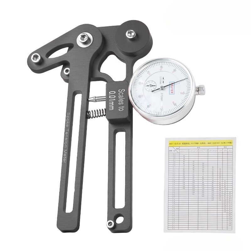 Bicycle Tension Meter Electronic Precision Spokes Checker Wheel Builders Tool