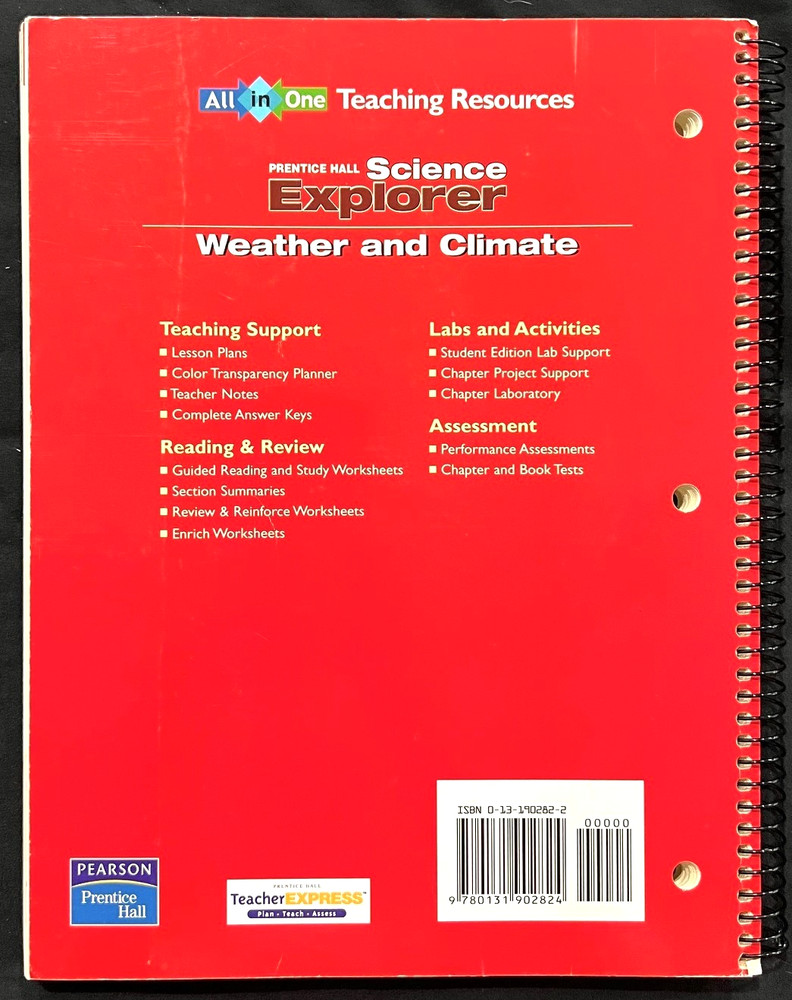 5th - 8th -SCIENCE EXPLORER -WEATHER & CLIMATE - Teaching Resources (All in One)