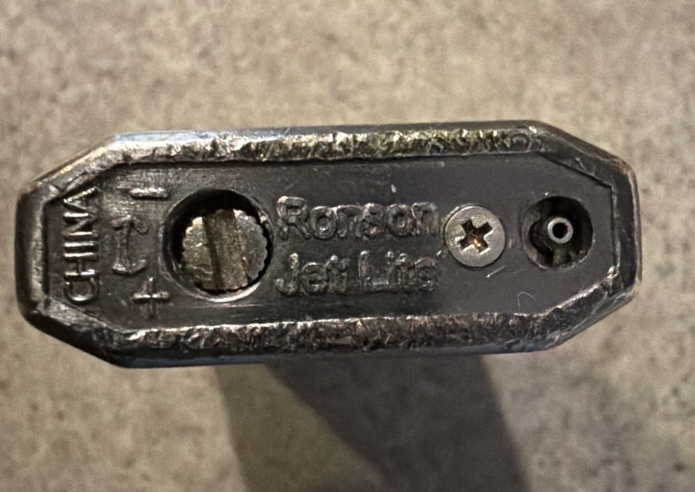 Ronson Jetlite Butane Refillable Lighter Jet Lite