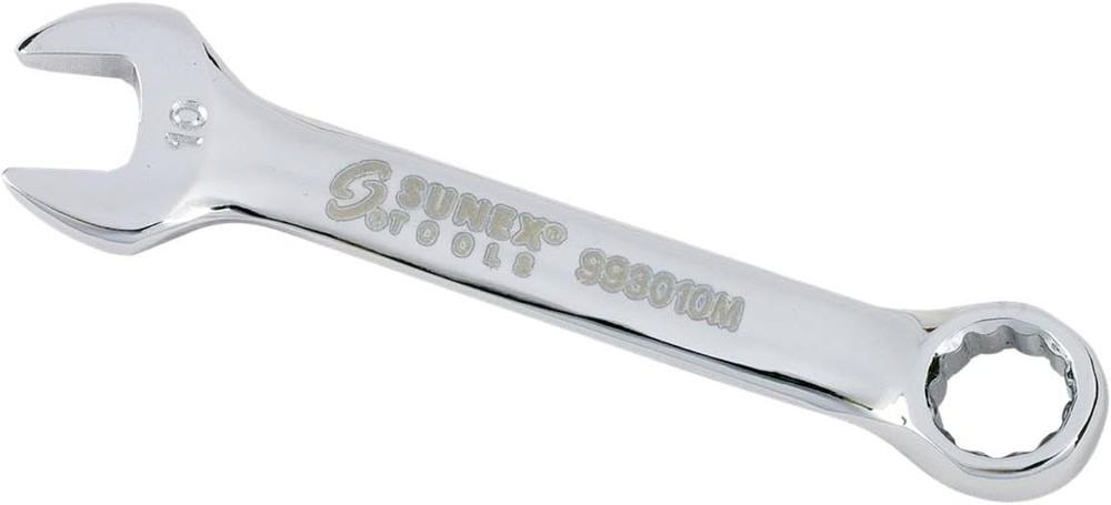 Sunex 993010m 10-Mm Stubby Combination Wrench