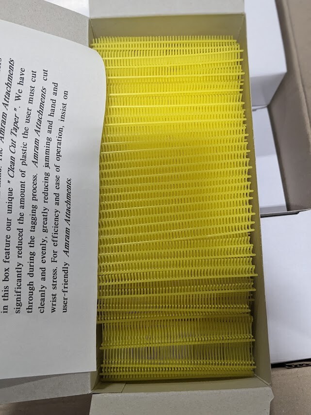 Amram Fasteners 1" 1AAY Yellow 5,000