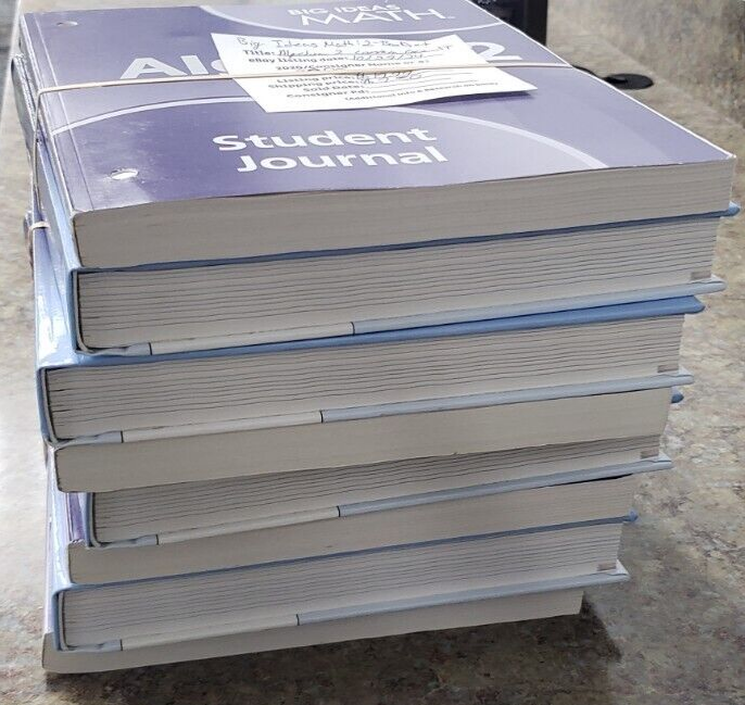 BIG IDEAS MATH Algebra 2: Common Core Student Edition (2-book set) 2019