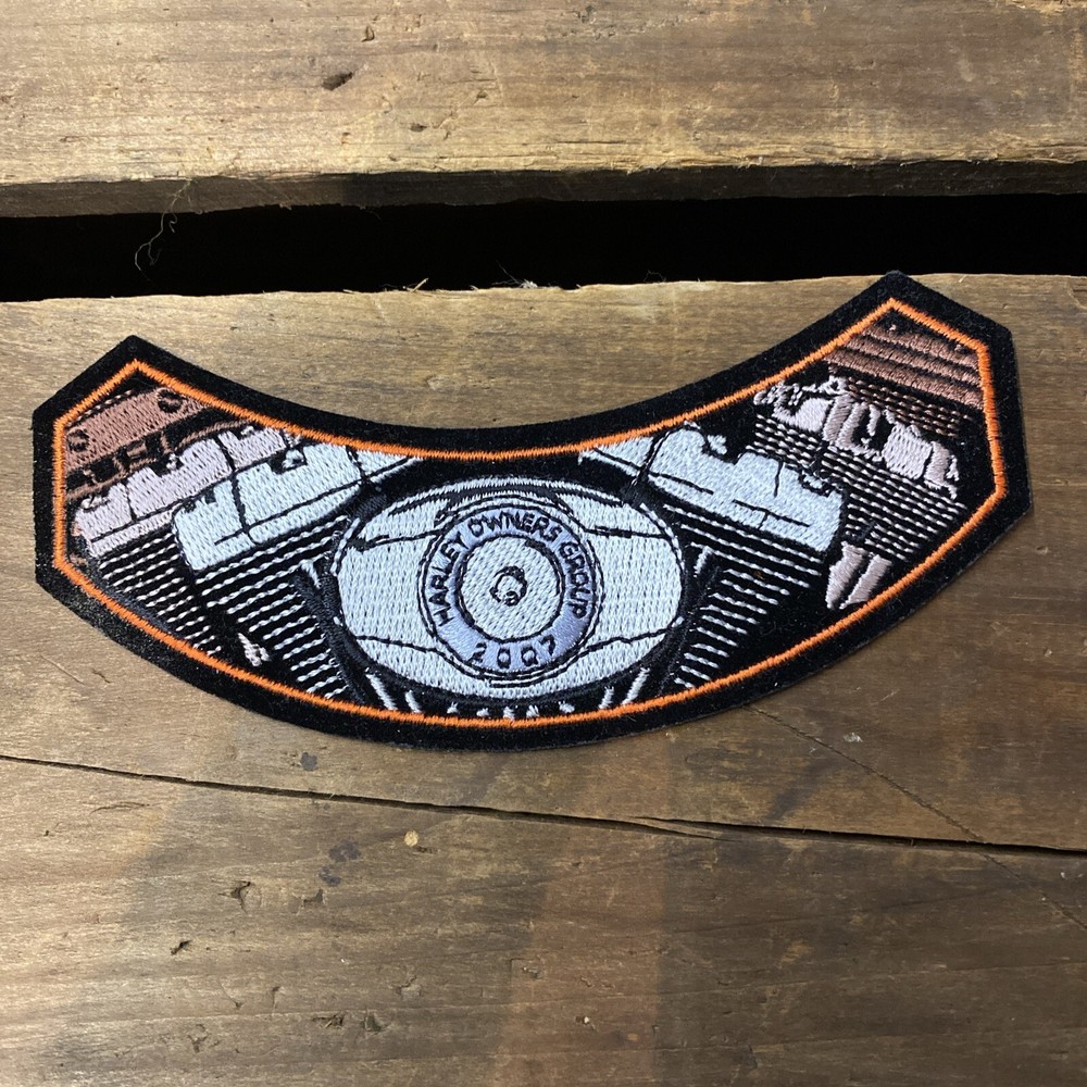 Vintage Harley Owners Group HOG 2007 Embroidered Patch Motorcycle