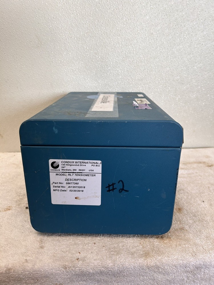 CONDUX 110v Running Line Tensionmeter. Model RLT Cat # E2627