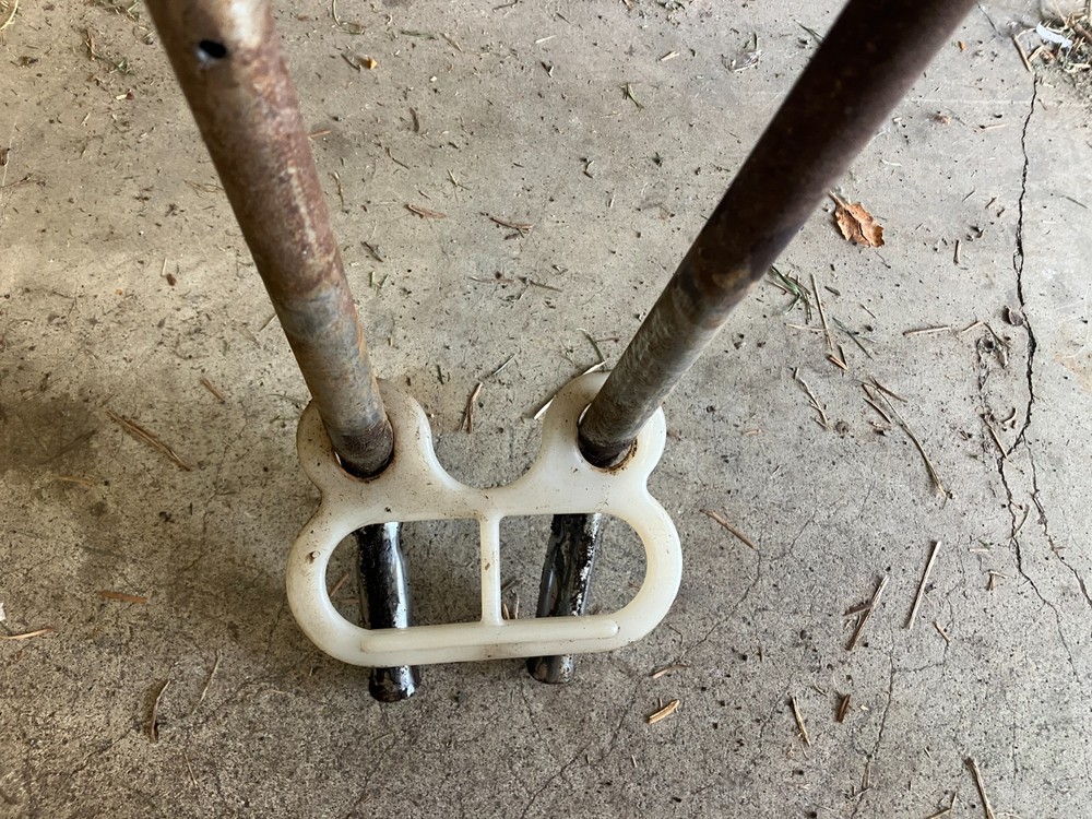 Mantis Tiller Handlebars with Grips.Throttle Cable,Kill switch, Carrying Handle
