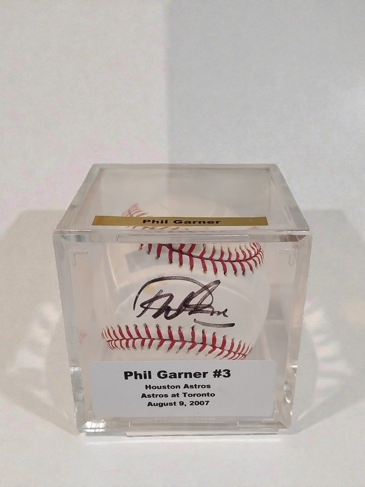 PHIL GARNER Autograph  Astro  At Toronto 2007