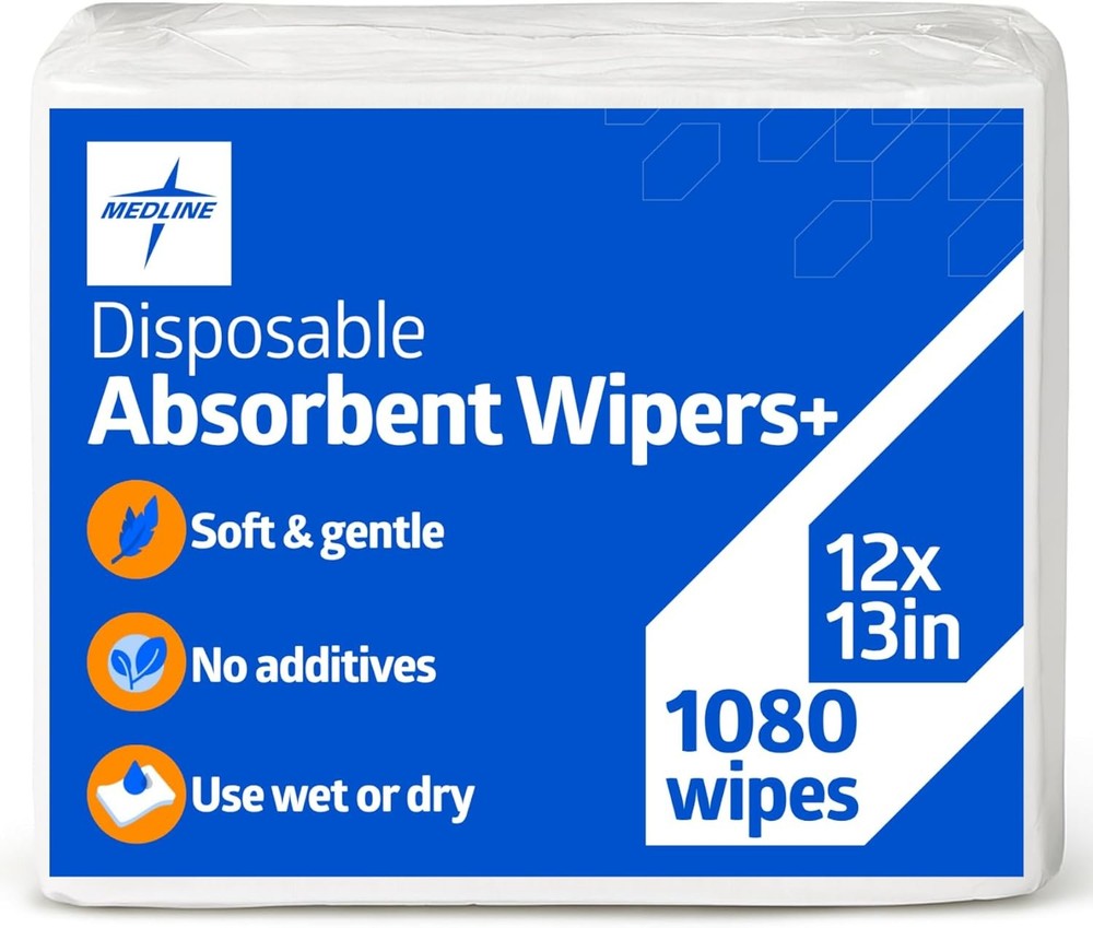 Absorbent Wipers+ Disposable Heavy Duty Dry Wipes