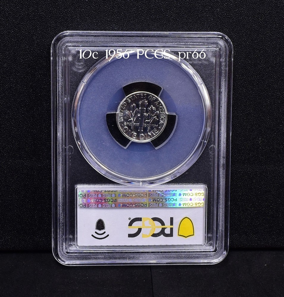 1956 Roosevelt Dime - PCGS PR66 (Bulk)