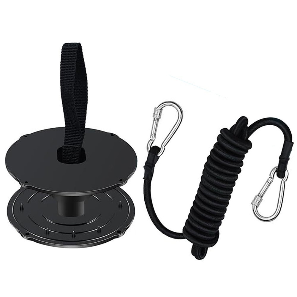 Floating Water Mat Tether Kit with Elastic Straps for Stable Lily Pad Anchoring