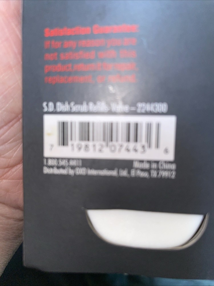 OXO Soap Dispensing Dish Scrub Refills A 2 Pack New