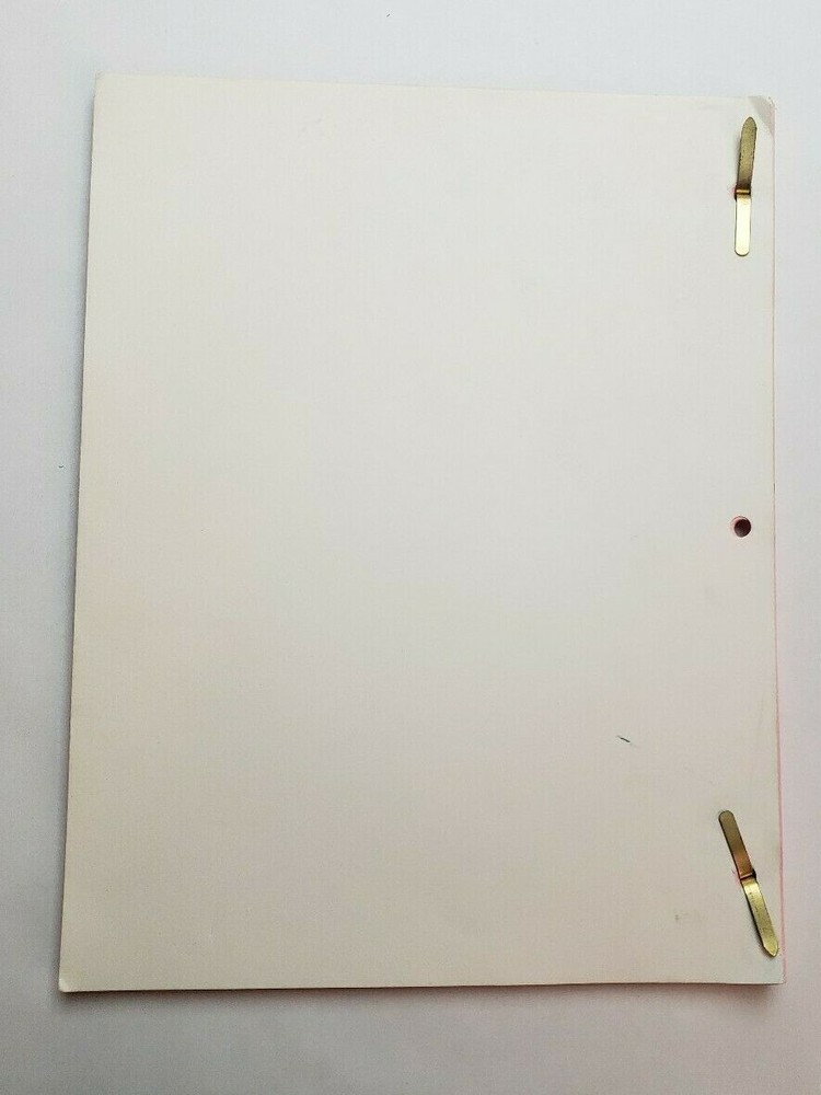 EVENING SHADE / James Hampton 1993 TV Script, Burt Reynolds "The Invasion"