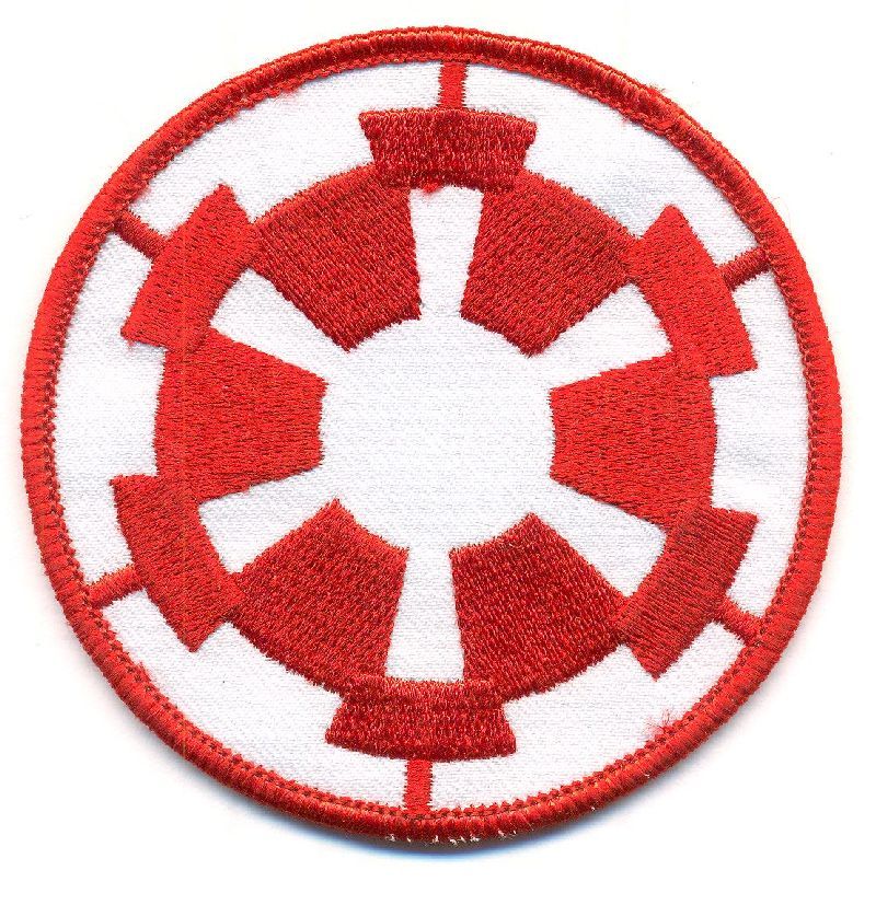 STAR WARS RED TIE FIGHTER PATCH - STRW14