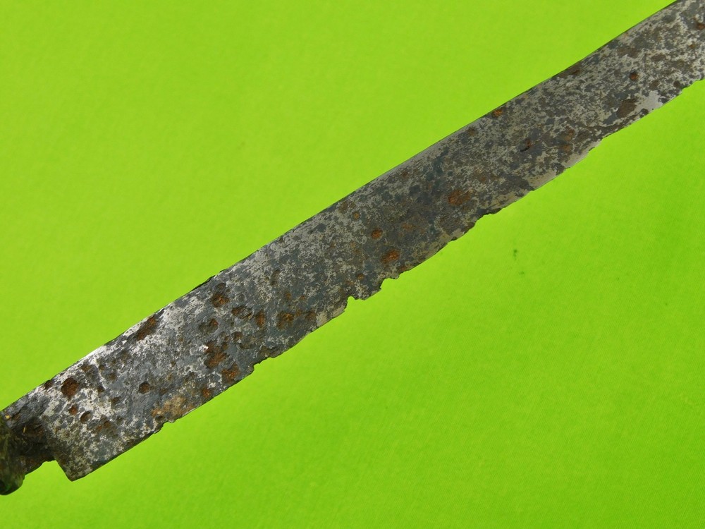 Antique Very Old Medieval Knife Dagger Blade B