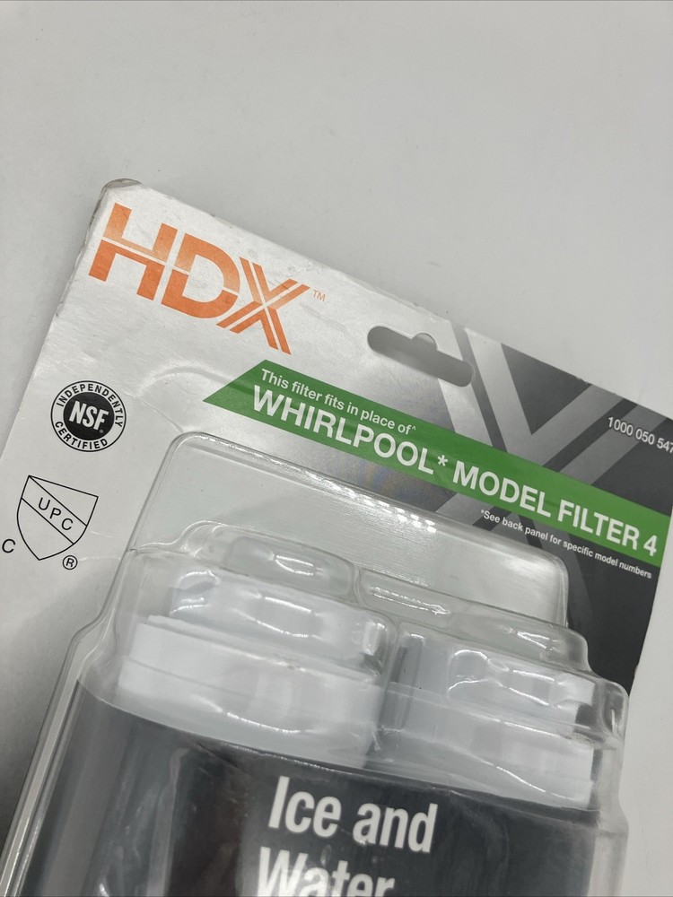 HDX Replacement Water Filter 2 Pack FMM-2 Refrigerator Whirlpool Model Filter 4