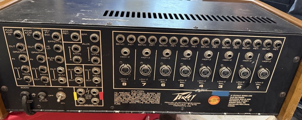 Peavey XR-800 Mixing Console (Vintage)
