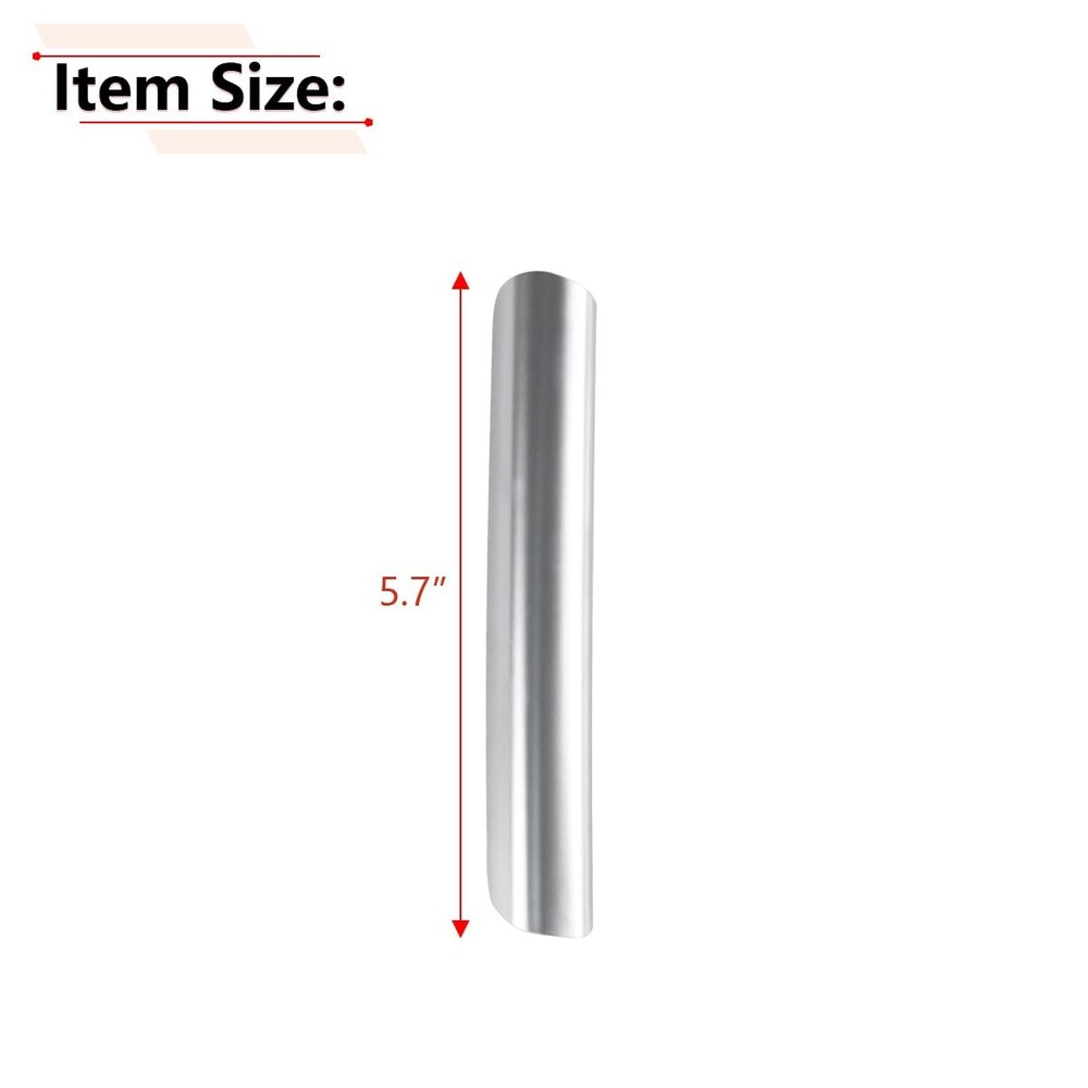 RLB-HILON Silver Left Interior Door Armrest Handle Trim Compatible