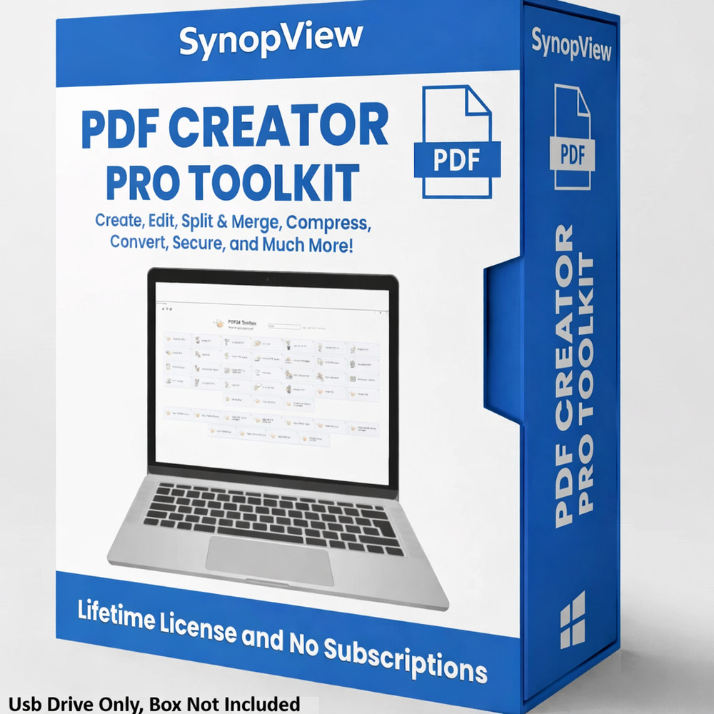 PDF 24 - PDF Editor Software - Convert Text Objects Images Forms & more USB