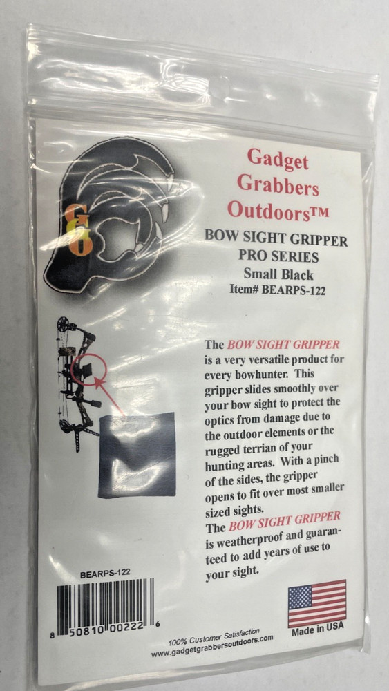 Bear Archery Scope Cover / small Black 3.5" x 3.5"
