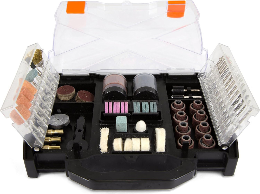 230151A 150-Piece Rotary Tool Accessory Kit with Carrying Case