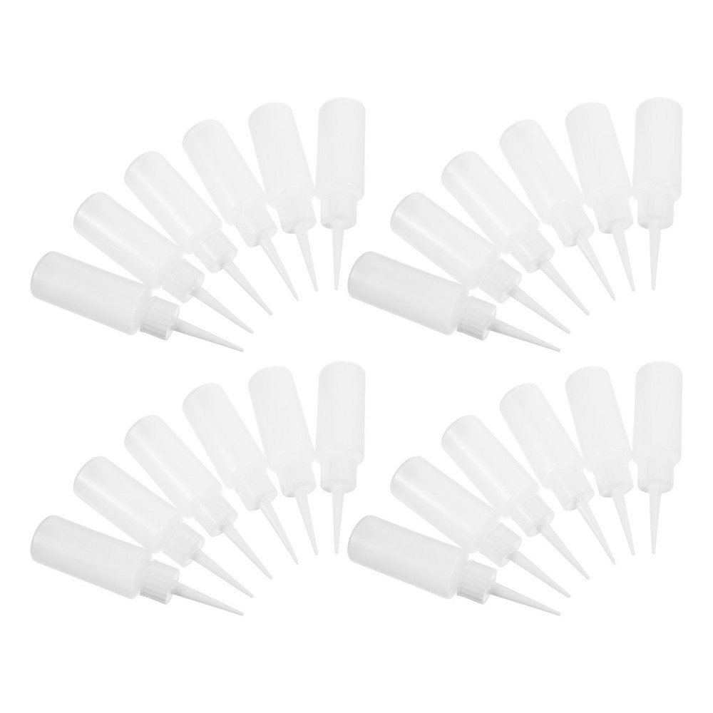 100 Pcs Sewing Agent Bottle Dispensing with Needle Tip Empty Glue Bottles