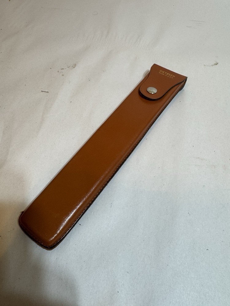 Vintage Dietzgen Alidade WWII leather Case