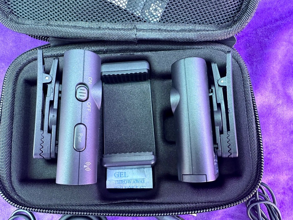 BOYA Digital Wireless Microphone Kit Transmitter Dual Channel BY-WM4-PRO