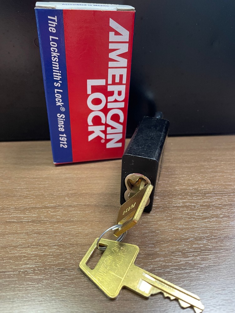 American Lock Safety Series Padlock A1105BLK KD