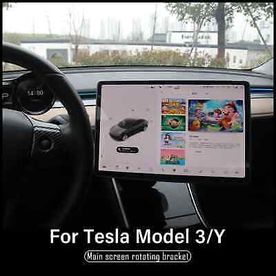 Central Control Screen Rotation Bracket Car GPS Navigation Holder For tesla 3 Y