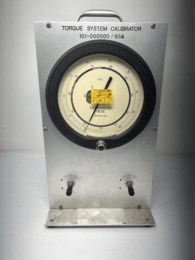 101-000000/934 TORQUE SYSTEM CALIBRATION