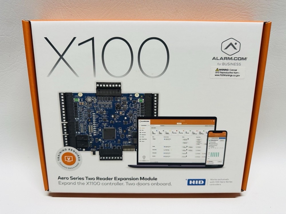 NEW ALARM.COM ADC-AC-X100 Aero Series Two Reader Expansion Module