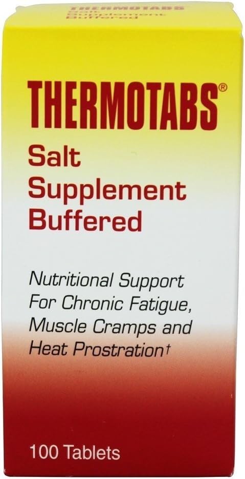 Thermotabs Salt Supplement, Buffered, 100 Tablets
