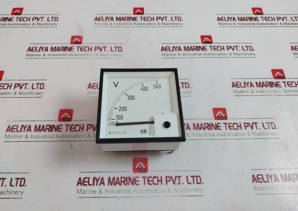 Automatic Electric 0-500V Analog Voltmeter