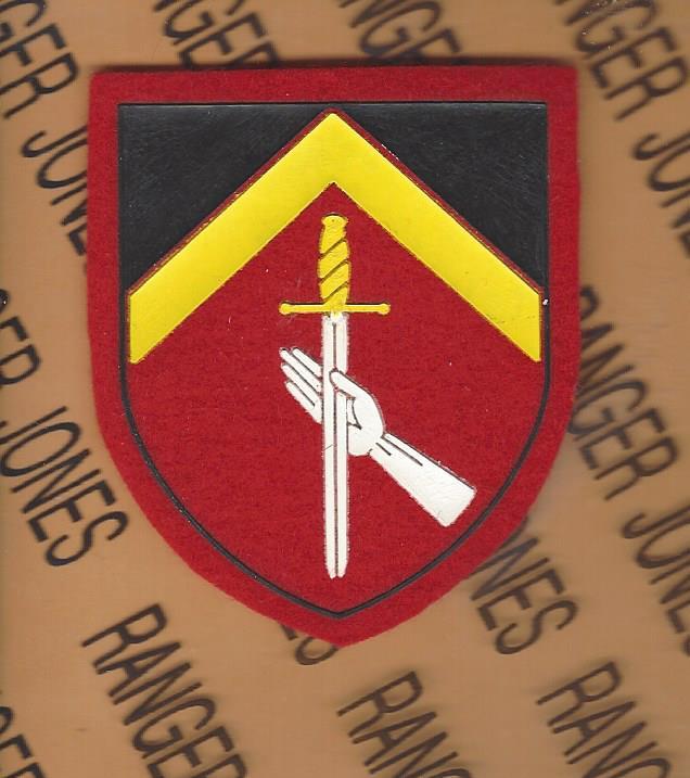 Belgium Army Ground Forces Base shoulder patch