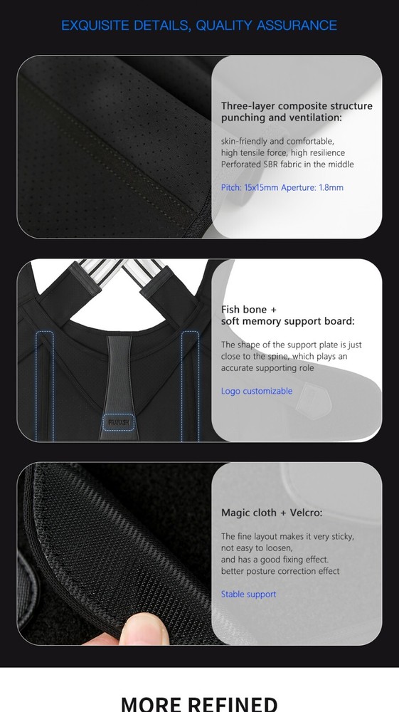 Posture corrector for back shoulder back support Women And Men