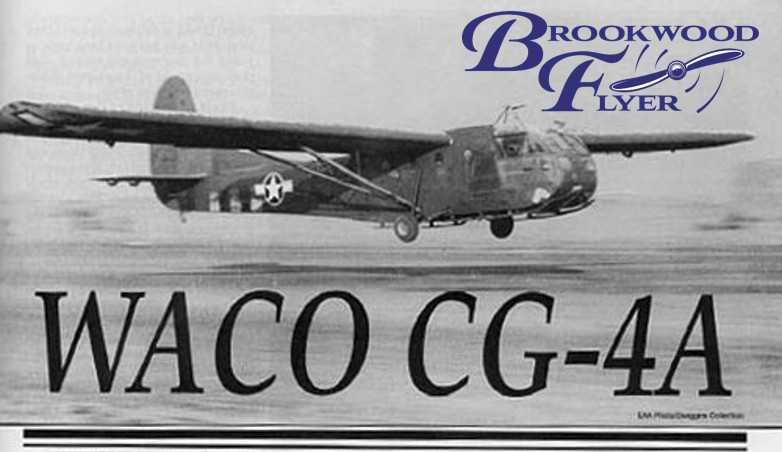 WACO CG-4A PLAN + CONSTRUCTION ARTICLE to Build a RC Scale Glider Model Airplane