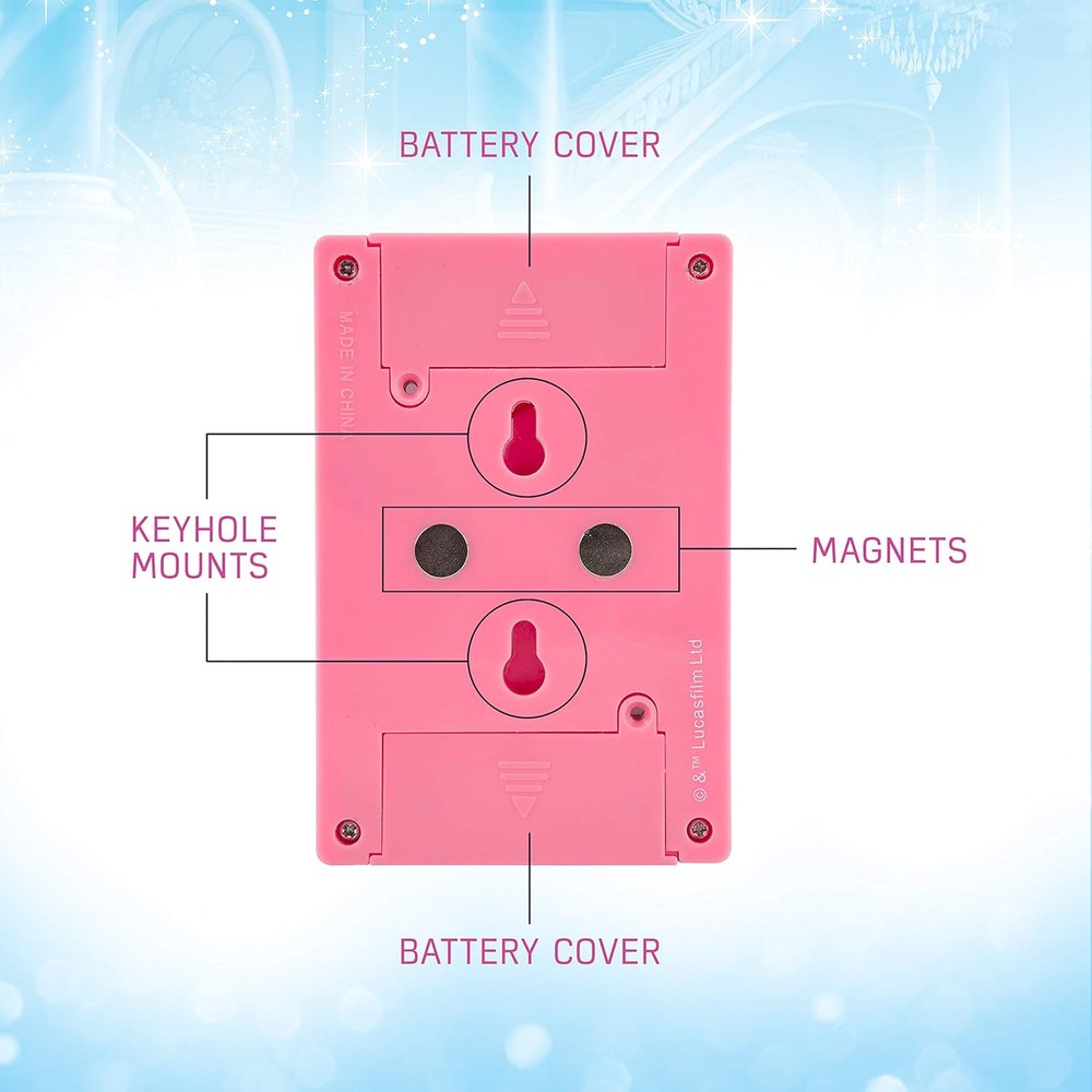 Disney Princess LED Light Switch, Night 1 pack, Switch