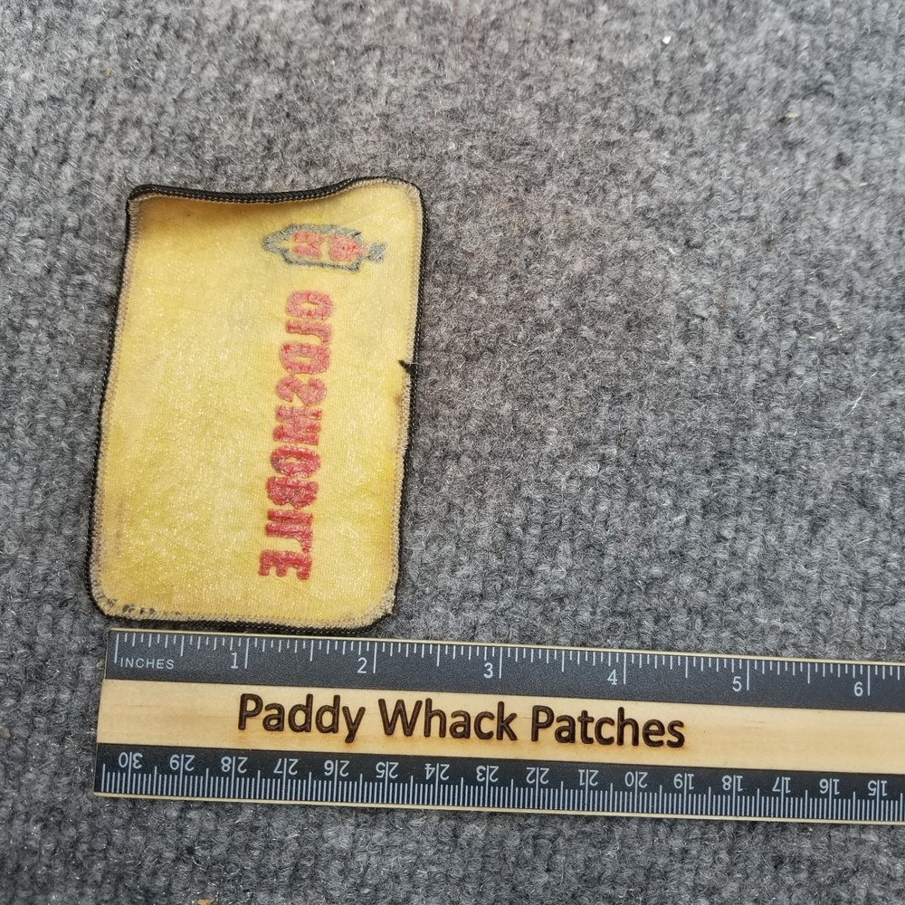 Vintage Oldsmobile Patch Car Auto Work Uniform 70s 80s Stained AD4